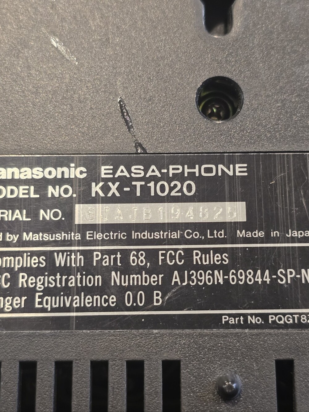 Panasonic KX-T1020 Easa-Phone VTG Speakerphone Telephone System - Picture 4 of 7